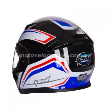 Мотошлем GEON 950 Adventure (модуляр) с очками Blue/Black